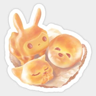 Adorable Animal Shaped Bread Sticker